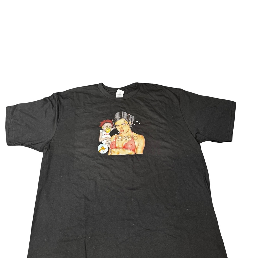 Supreme Angel Tee Black XXL Graphic Shirt Streetwear Rare Hype BNWT NYC